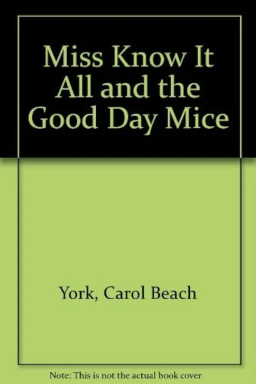 The Good Day Mice